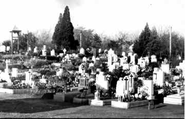 A Pázmány Péter utcai temetõ képe 1942-ben